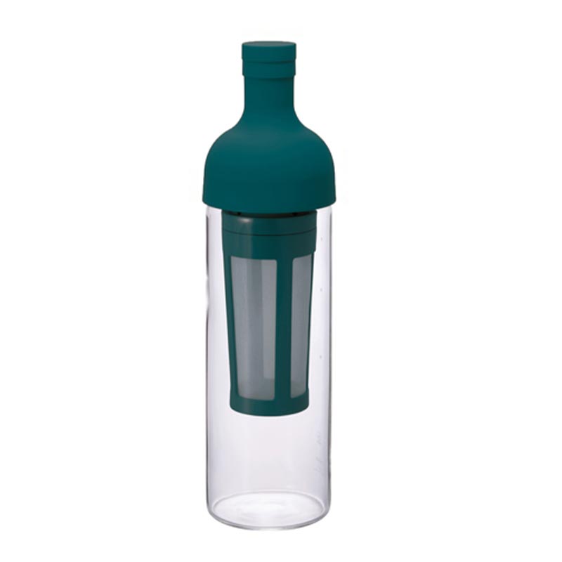 Hario FIC-70-DT Soğuk Demleme Filtreli Şişe, 650 ml, Yeşil, kahve aksesuarı
