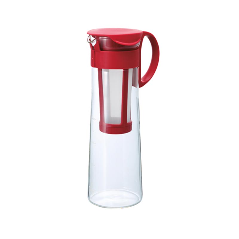 Hario MCPN-14R Soğuk Demleme Sürahisi, 1000 ml, Kırmızı, kahve aksesuarı
