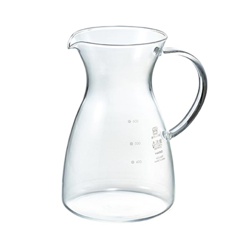 Hario HCD-600T V60 02 Cam Kahve Sürahisi, 600 ml, kahve aksesuarı