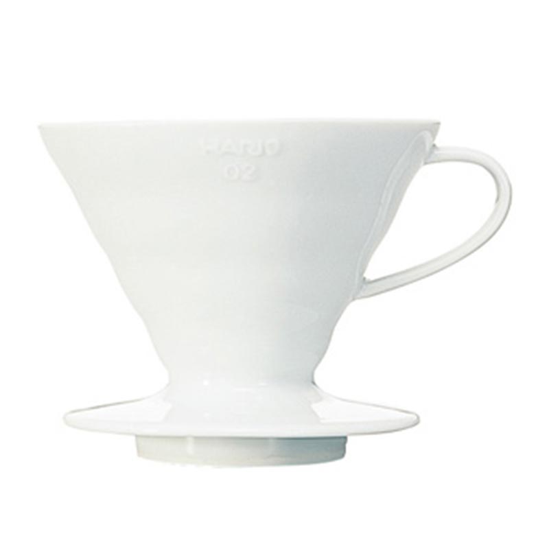 Hario VDC-02W V60 02 Seramik Dripper, Beyaz, V60 ve pour over dripper