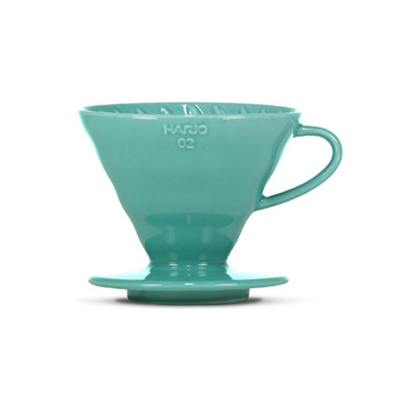 Hario VDC-02-TQ V60 02 Seramik Dripper, Turkuaz, V60 ve pour over dripper