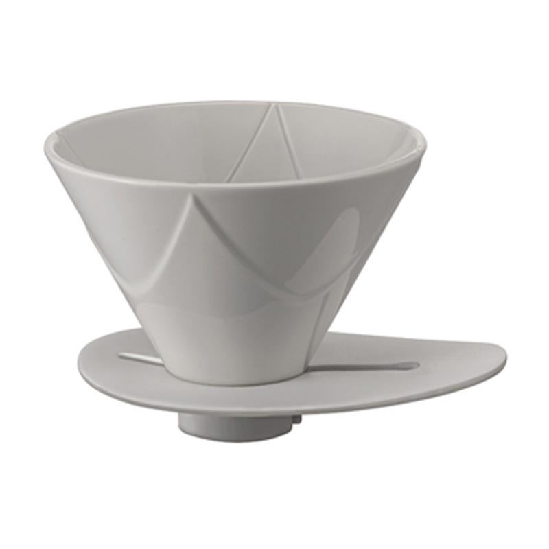 Hario VDMU-02-CW V60 Mugen Seramik Dripper, Beyaz, V60 ve pour over dripper
