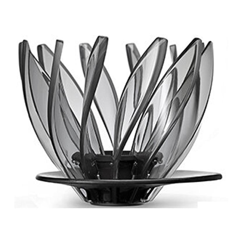 Hario VDSU-02-TB V60 Suiren Dripper, Şeffaf Siyah, V60 ve pour over dripper