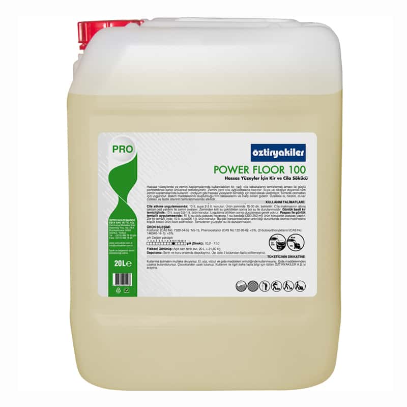 oztiryakiler power floor hassas yuzeyler icin kir ve cila sokucu 20 lt