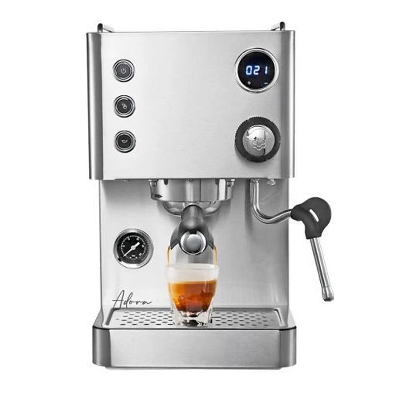 idose Adora Gen2 PID Dual Boiler Yarı Otomatik Espresso Kahve Makinesi, 1 Gruplu, Inox, kahve aksesuarı