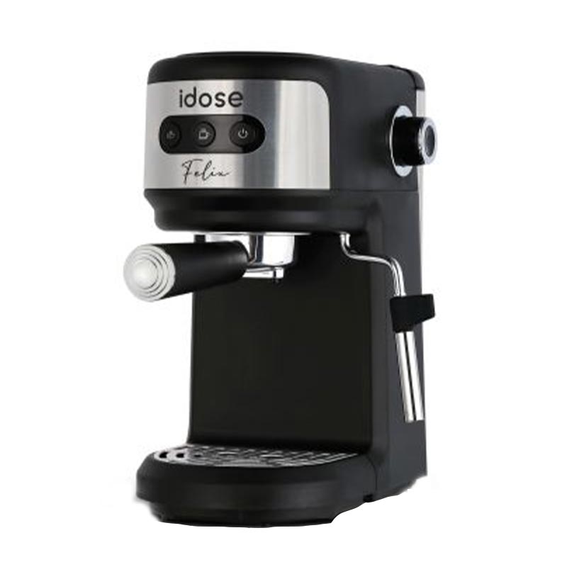 idose Felix Ev Tipi Espresso Makinesi, Siyah, kahve aksesuarı