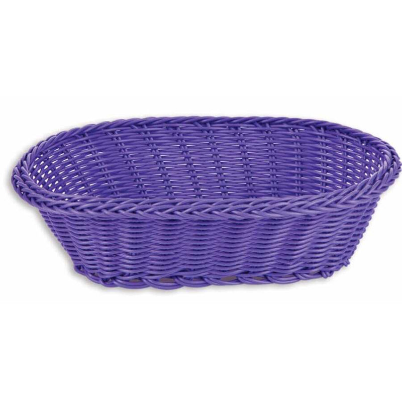 epinox ince oval sepet 24x17x7 cm mor ipls-24om servis ve sunum ekipmani