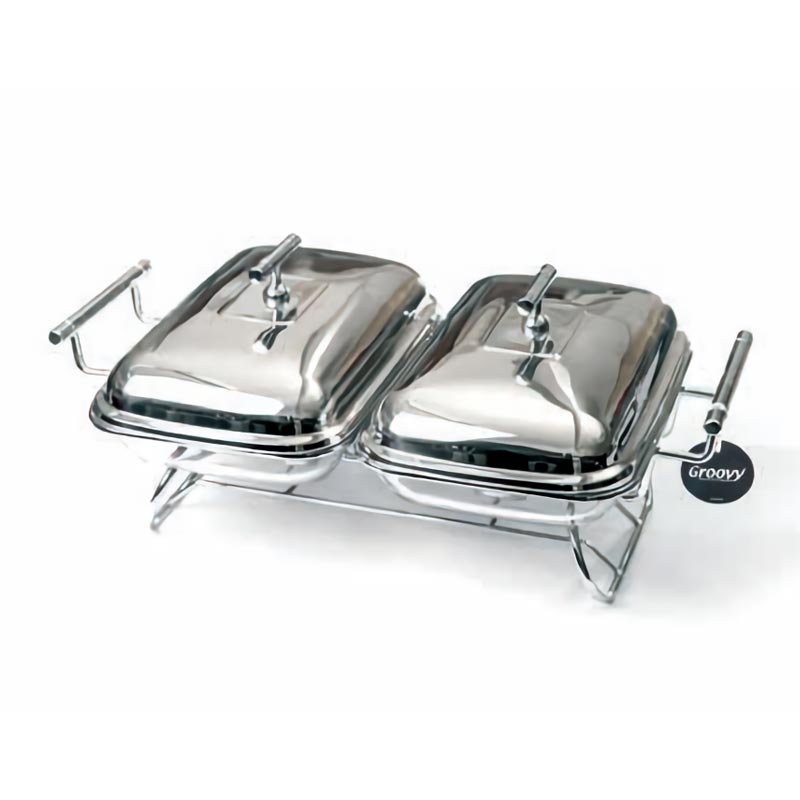 biradli grv9801 isiticili yemek servis standi 2x16 l profesyonel mutfak ekipmani
