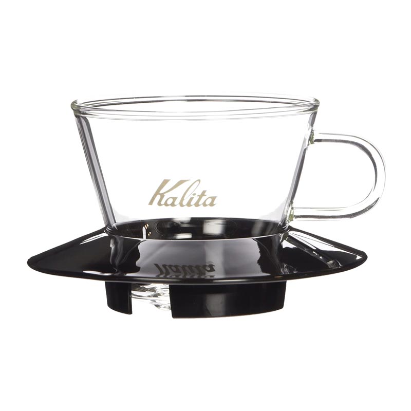 Kalita Wave 185 Cam Dripper, Siyah, V60 ve pour over dripper