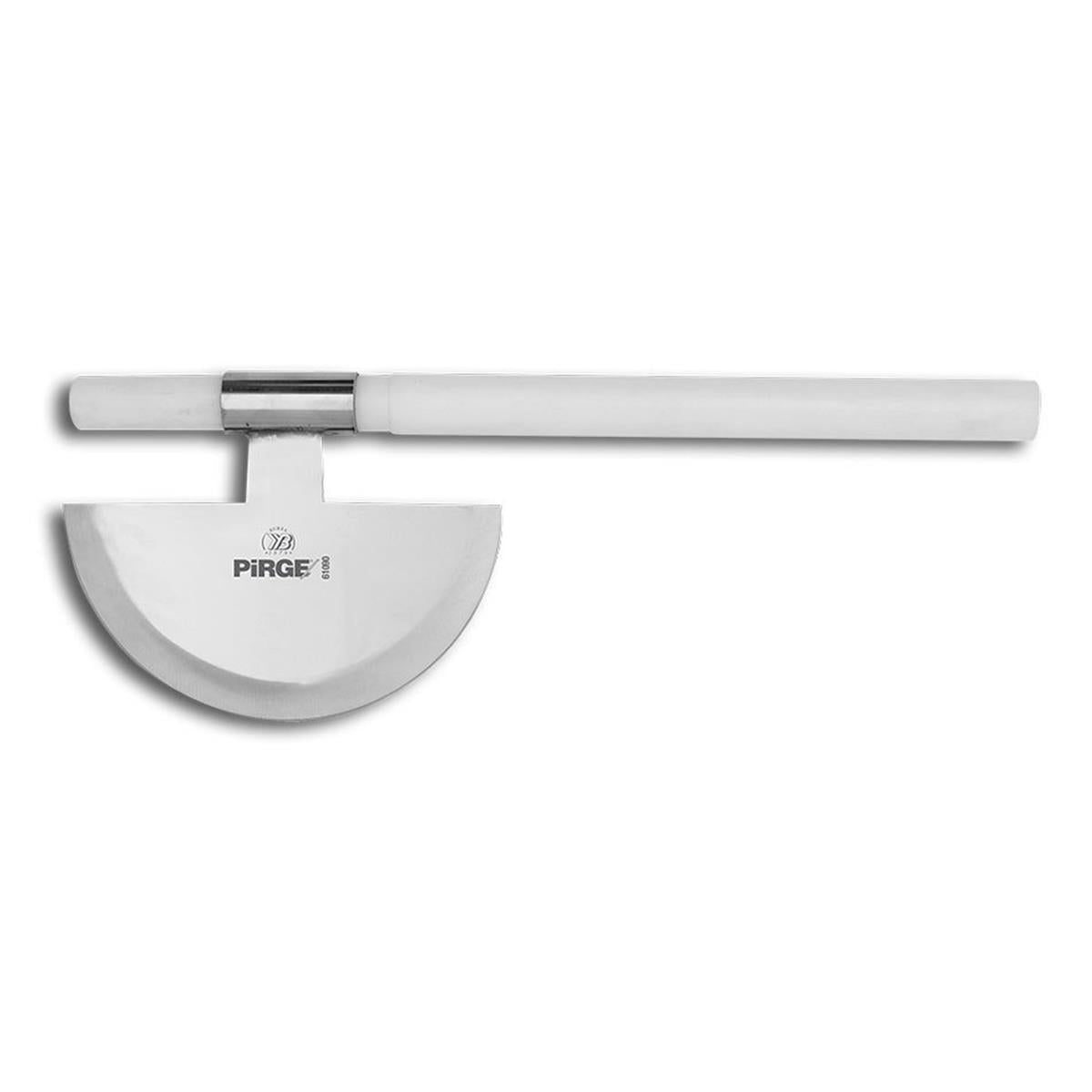 Pirge Gastro PMG Paslanmaz Kalkan Satırı 18,5 Cm Beyaz, satır ve ağır kesim bıçağı