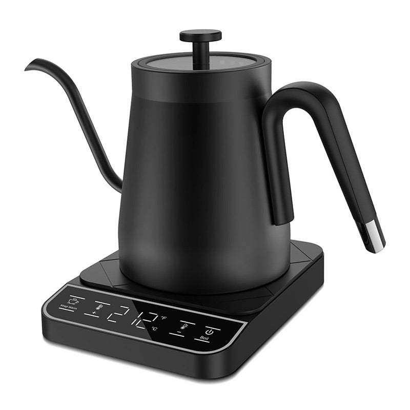 Kumtel HCK-02 Dijital Isı Ayarlı Kettle, 800 ml, Elektrikli, Siyah, barista termometresi