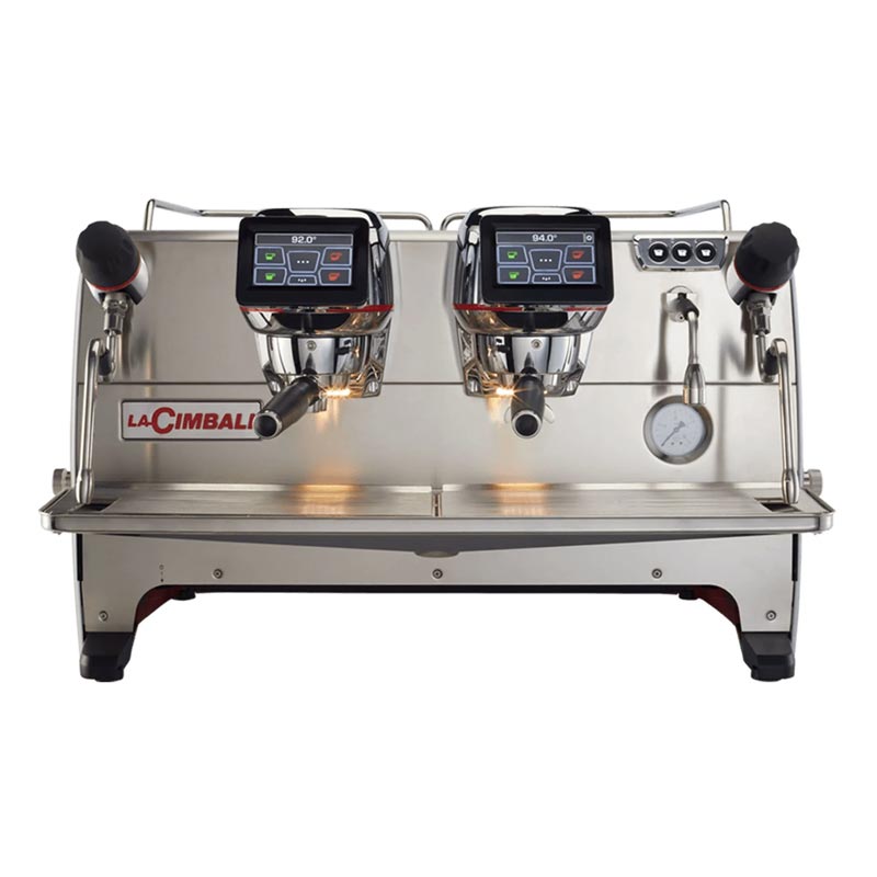 La Cimbali M200 PROFILE DT/2 TOUCH Tall Cup Tam Otomatik Espresso Kahve Makinesi, 2 Gruplu, Siyah, barista termometresi