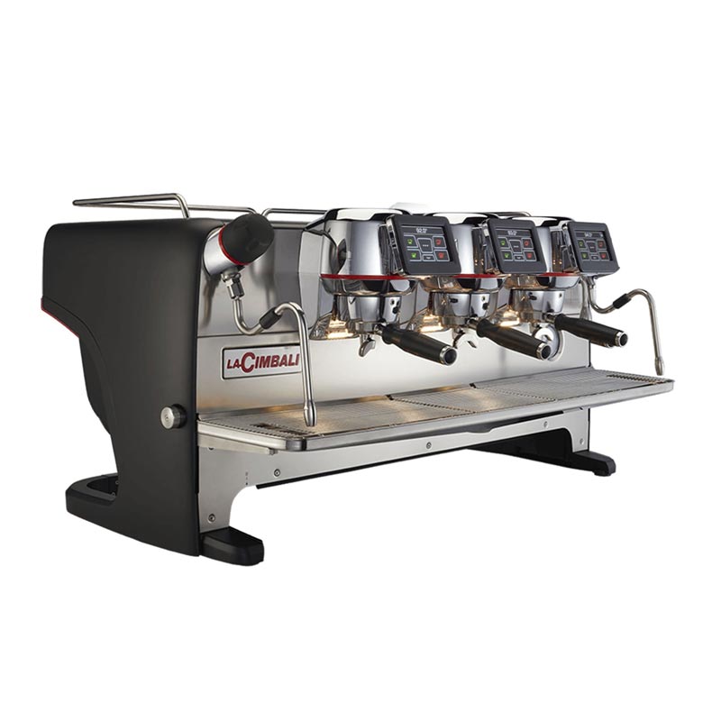 La Cimbali M200 PROFILE DT/3 TOUCH Tall Cup Tam Otomatik Espresso Kahve Makinesi, 3 Gruplu, Siyah, barista termometresi