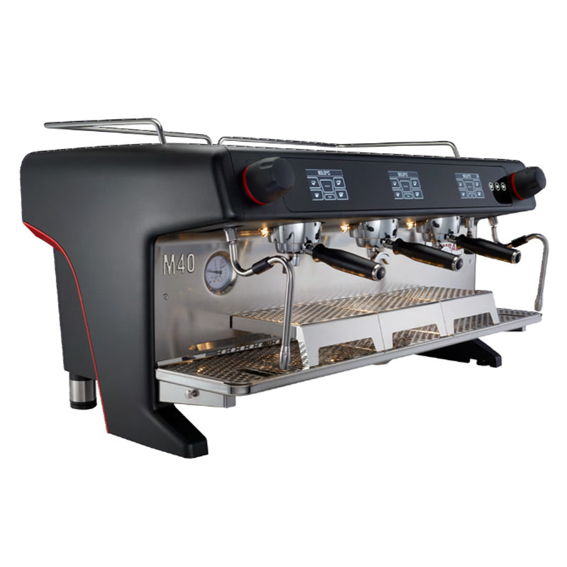 La Cimbali M40 DT/3 Tam Otomatik Espresso Kahve Makinesi, 3 Gruplu, Siyah, barista termometresi