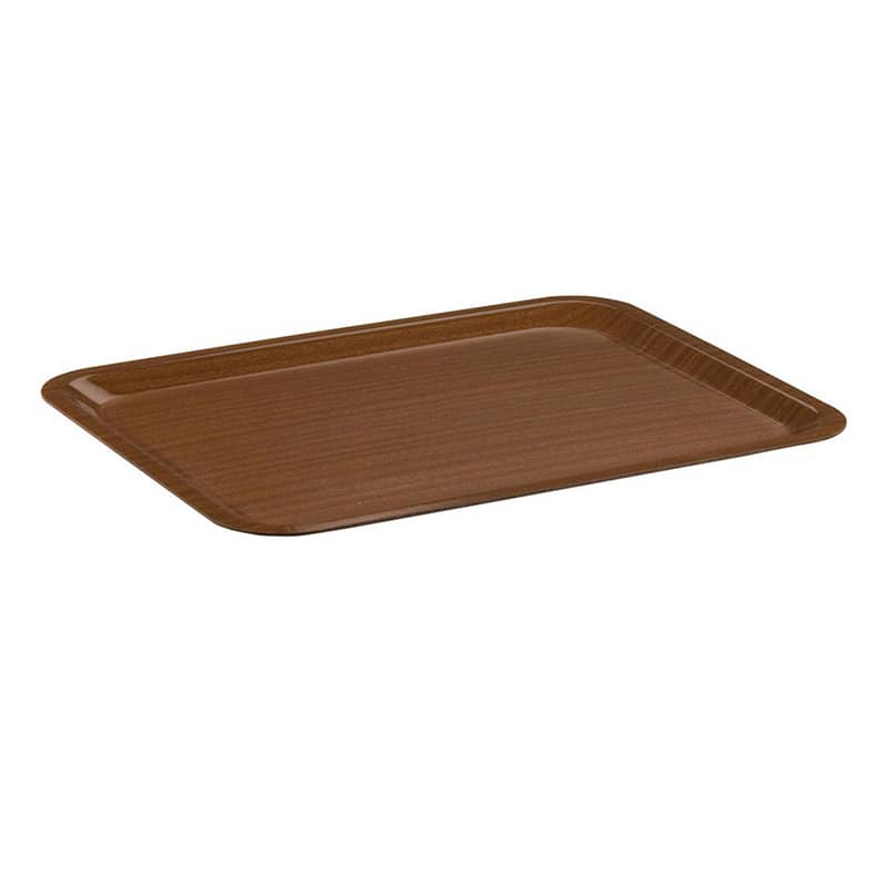oztiryakiler lamine yuvarlak kaymaz tepsi 43 cm