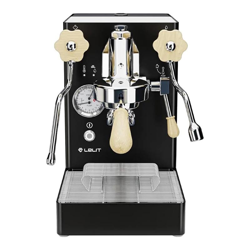 Lelit Mara X PL62X-EUCB Espresso Kahve Makinesi, Siyah, kahve aksesuarı