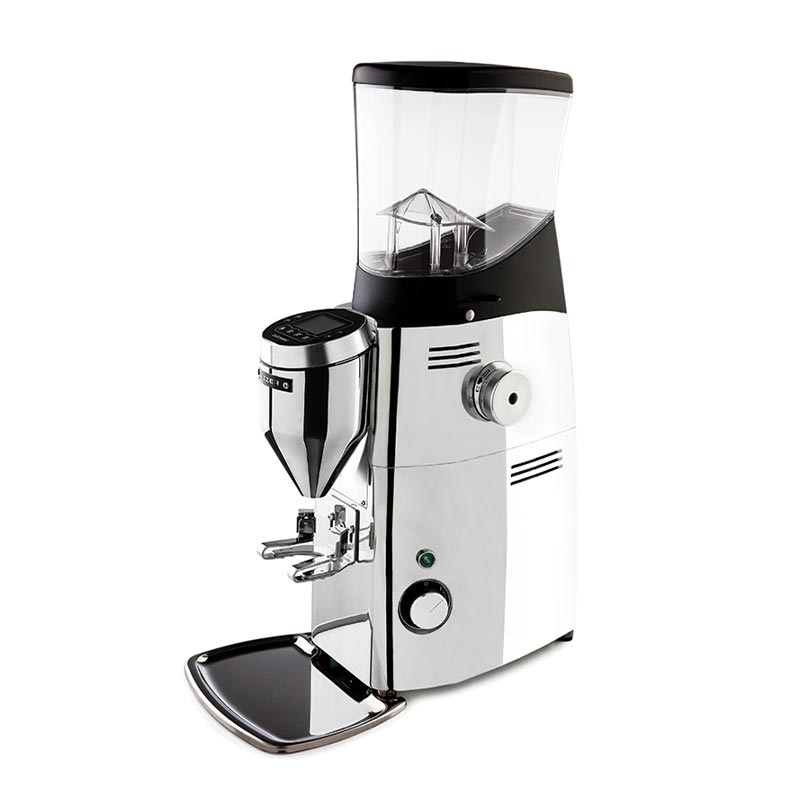Mazzer Kold S Electronic On Demand Kahve Değirmeni, Parlak Alüminyum, on demand kahve değirmeni