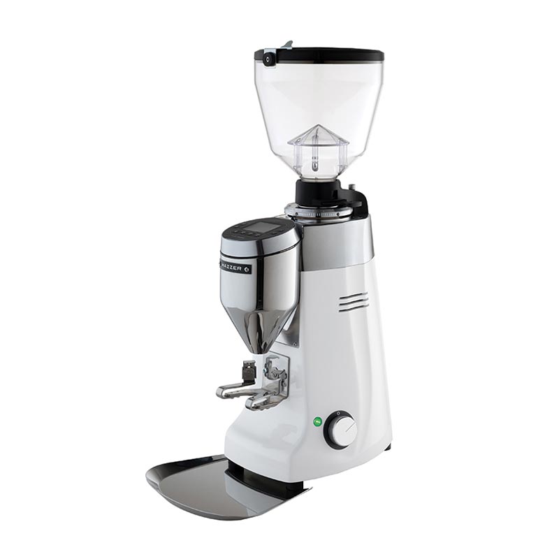 Mazzer Kony S Electronic On Demand Kahve Değirmeni, Beyaz, on demand kahve değirmeni
