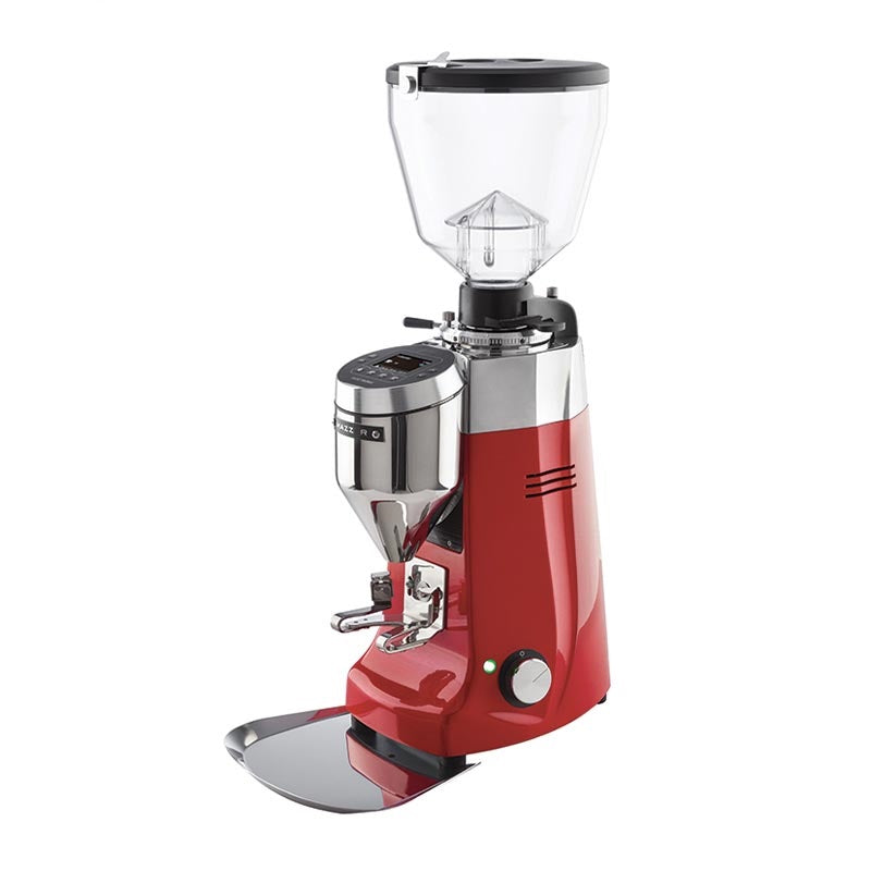 Mazzer Kony S Electronic On Demand Kahve Değirmeni, Kırmızı, on demand kahve değirmeni