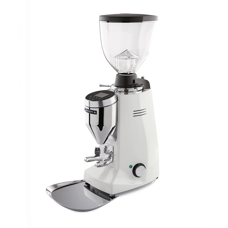 Mazzer Major V Electronic On Demand Kahve Değirmeni, Beyaz, on demand kahve değirmeni
