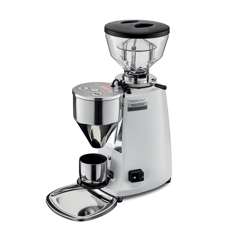 Mazzer Mini Filter On Demand Filtre Kahve Değirmeni, Beyaz, on demand kahve değirmeni