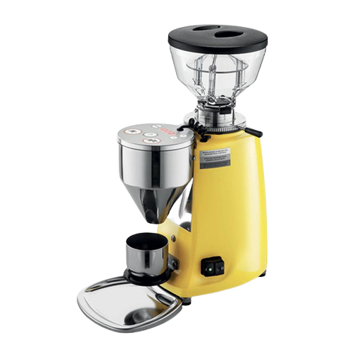 Mazzer Mini Filter On Demand Filtre Kahve Değirmeni, Sarı, on demand kahve değirmeni
