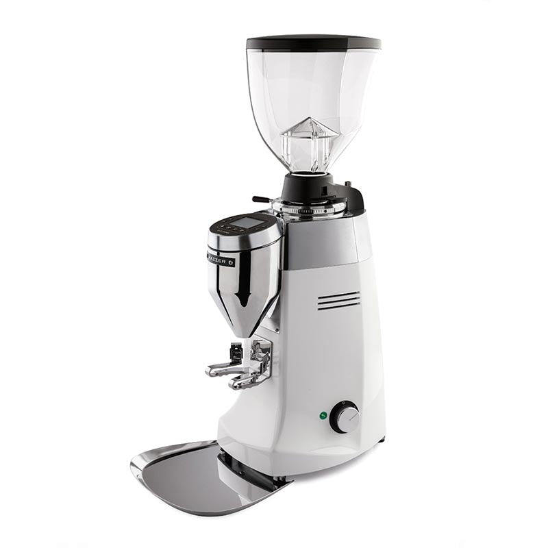 Mazzer Robur S Electronic On Demand Kahve Değirmeni, Beyaz, on demand kahve değirmeni