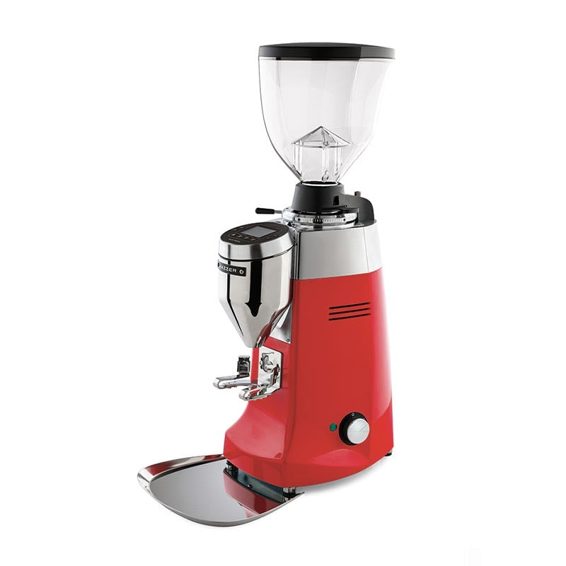 Mazzer Robur S Electronic On Demand Kahve Değirmeni, Kırmızı, on demand kahve değirmeni