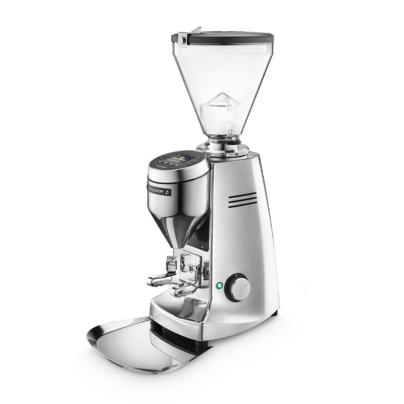 Mazzer Super Jolly Pro Electronic On Demand Kahve Değirmeni, Parlak Alüminyum, on demand kahve değirmeni