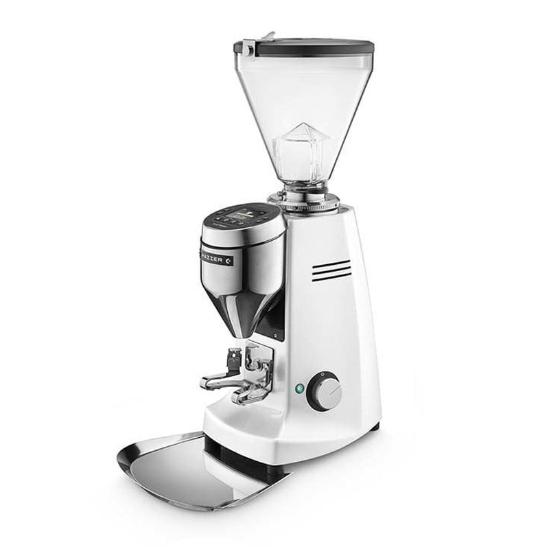 Mazzer Super Jolly V Pro Electronic Kahve Değirmeni, Beyaz, on demand kahve değirmeni