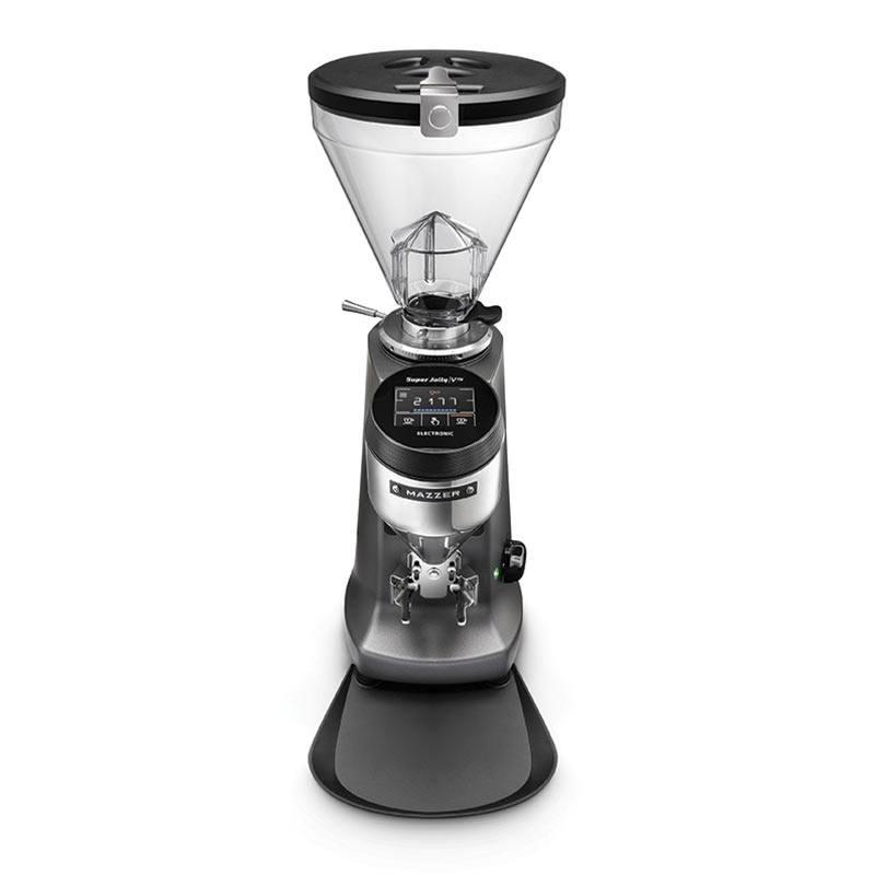 Mazzer Super Jolly V Up Electronic Kahve Değirmeni, Siyah, on demand kahve değirmeni