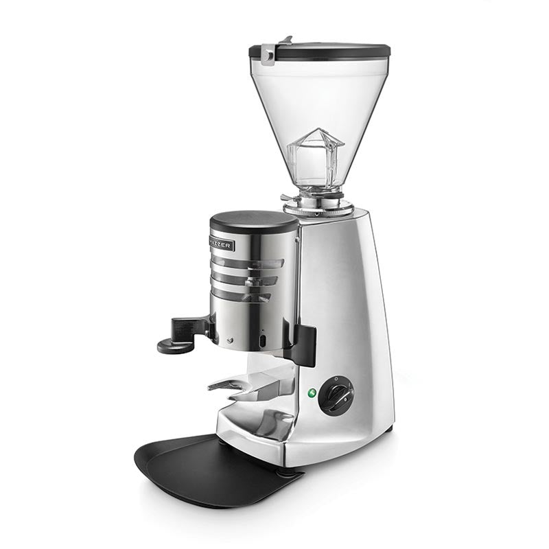 Mazzer Super Jolly V Up Manuel Kahve Değirmeni, Parlak Toz Mavi, kahve değirmeni