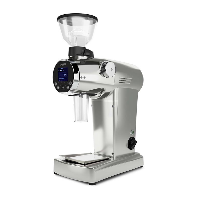 Mazzer ZM Electronic Kahve Değirmeni, Gümüş, kahve değirmeni