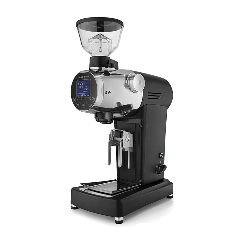 Mazzer ZM Plus Dijital Kontrollü Kahve Değirmeni, Siyah, kahve değirmeni