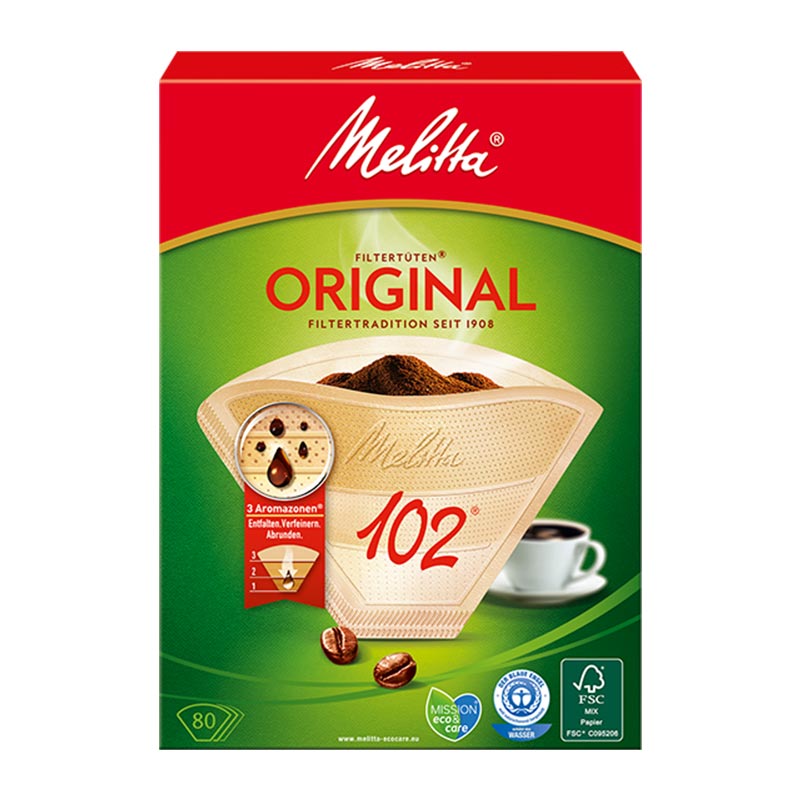 Melitta 102 Original Aromazones Kahve Filtre Kağıdı, kahve aksesuarı