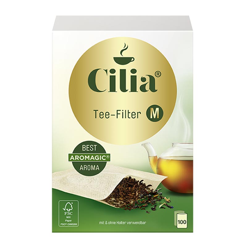 Melitta Cilia Çay Filtresi, Orta Boy, 100 Adet, kahve aksesuarı