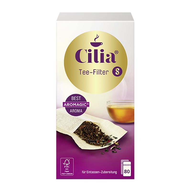 Melitta Cilia Çay Filtresi, Ufak Boy, 80 Adet, kahve aksesuarı