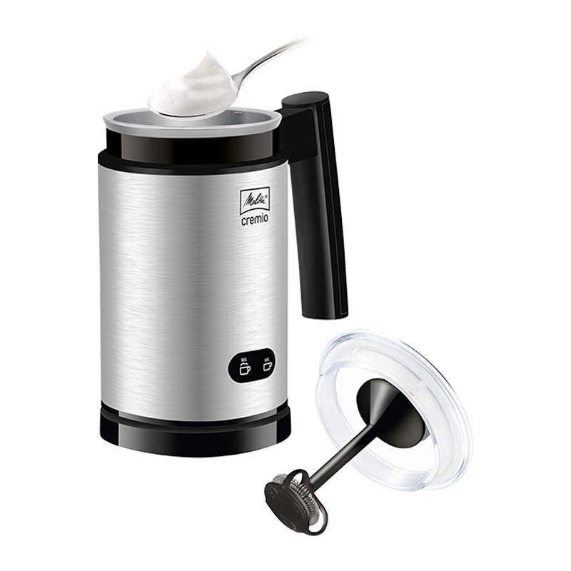 Melitta Cremio 1014-02 Süt Köpürtücü, Siyah, kahve aksesuarı