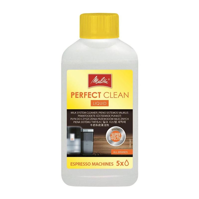 Melitta Perfect Clean Süt Sistemi Temizleme Sıvısı, 250 ml, kahve aksesuarı