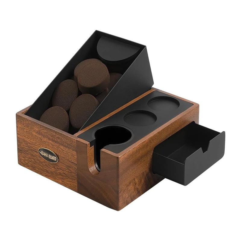 MHW-3Bomber CH5530 Çok Amaçlı Knock Box, 235x235x80 mm, kahve aksesuarı