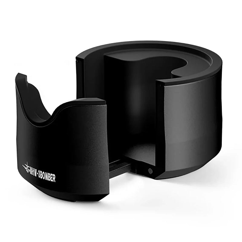 MHW-3Bomber CT6164-OS Astra Collection Tamper Standı, 51-58 mm, Siyah, kahve aksesuarı