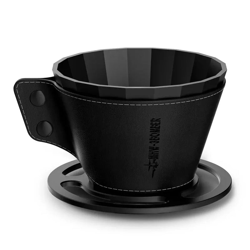 MHW-3Bomber FC6555B Meteroite Dripper, Siyah, V60 ve pour over dripper