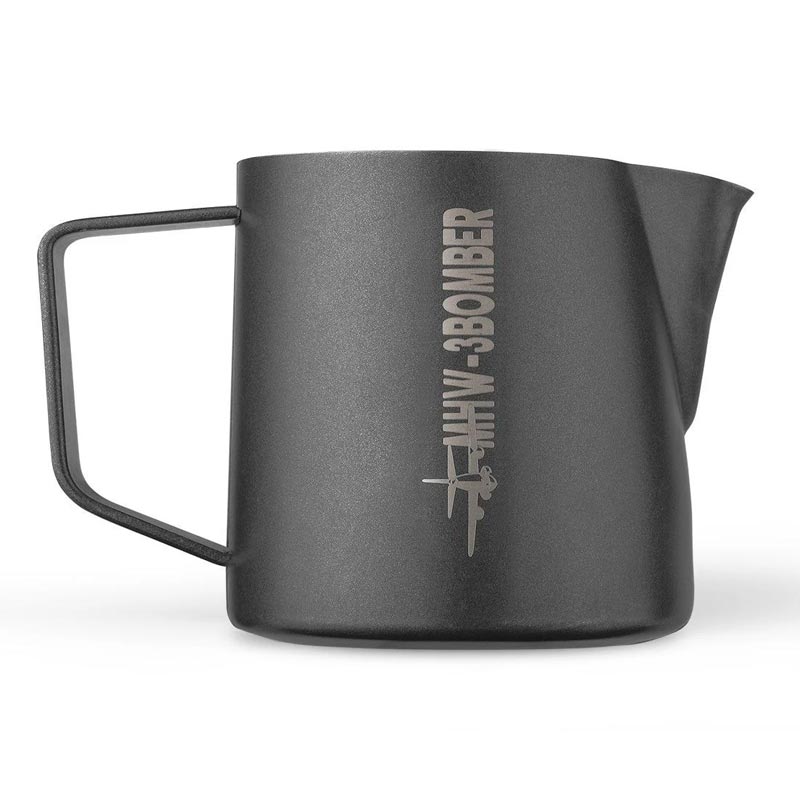 MHW-3Bomber P5033B Süt Potu Pitcher, 600 ml, Mat Siyah, kahve aksesuarı