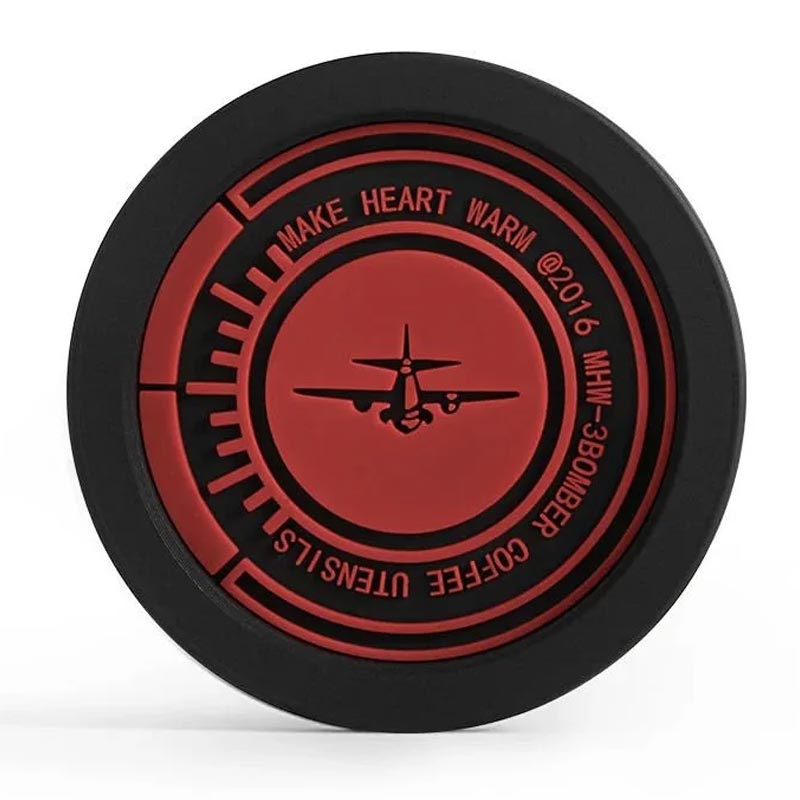 MHW-3Bomber SP5328 Silikon Yuvarlak Tamper Matı, 58 mm, kahve aksesuarı