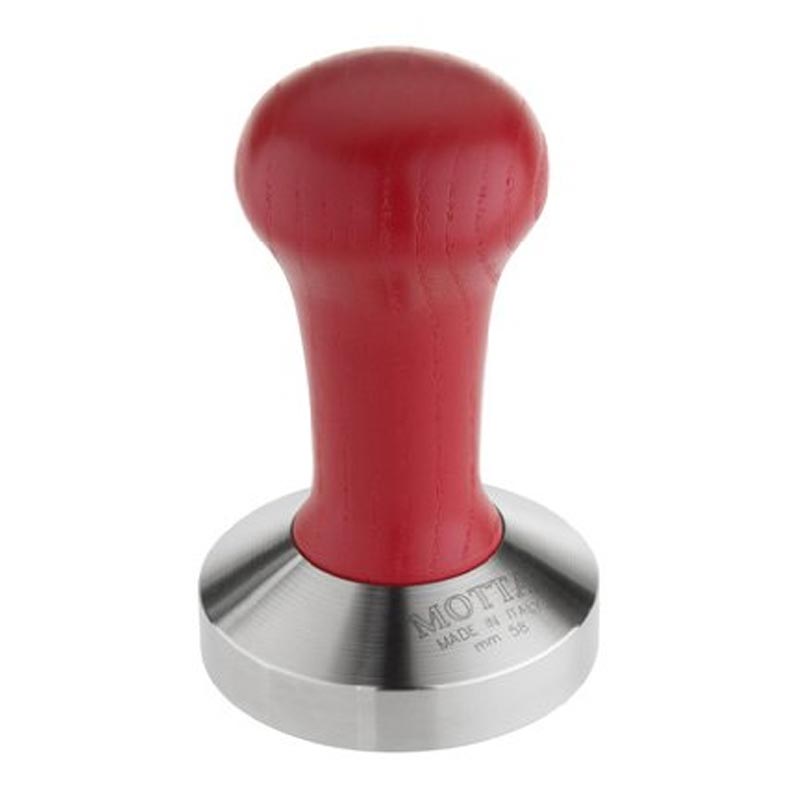 Motta 8100/R Pressino Caffè Piano Tamper, 58 mm, Kırmızı, kahve aksesuarı