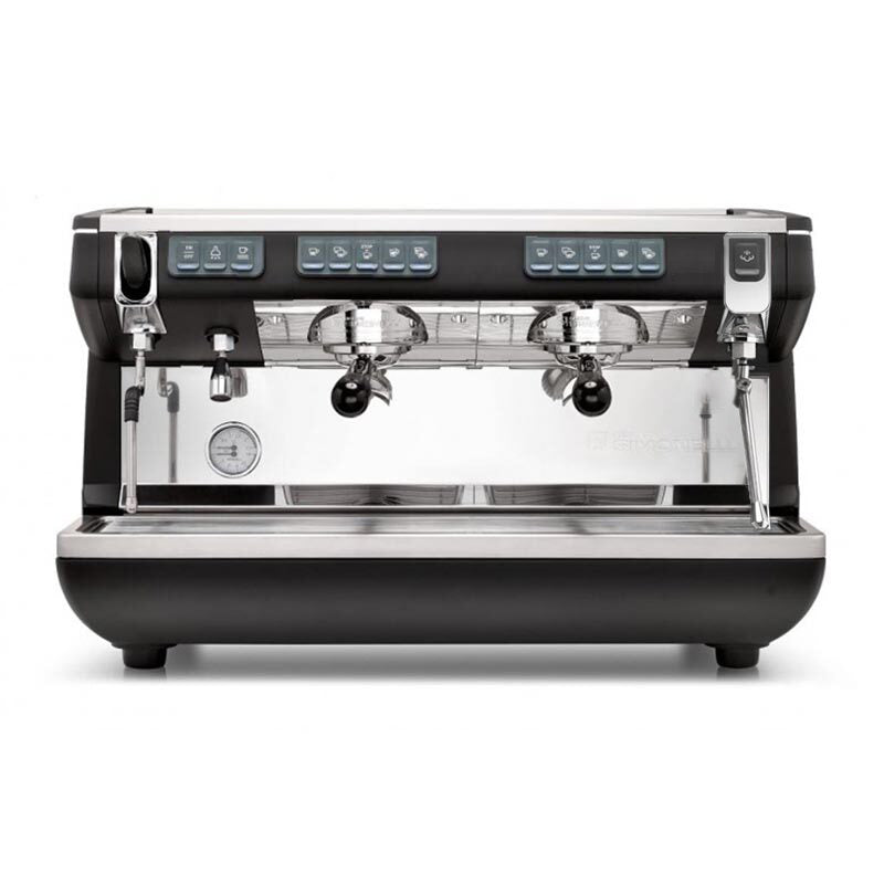 Nuova Simonelli Appia Life Tall Cup Easy Cream Tam Otomatik Espresso Kahve Makinesi, 2 Gruplu, Siyah, kahve aksesuarı