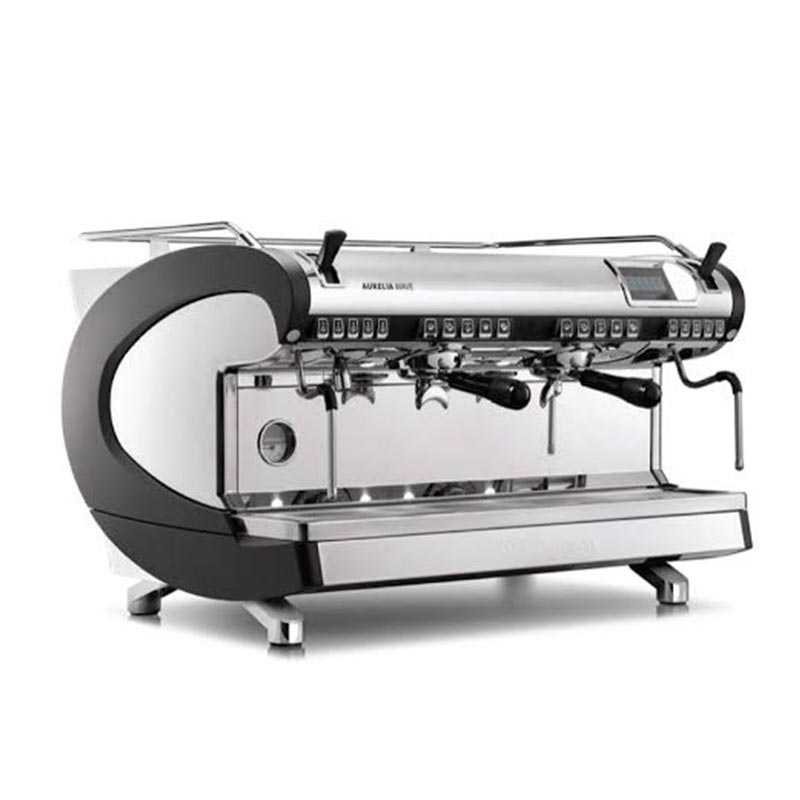 Nuova Simonelli Aurelia Wave Tam Otomatik Espresso Kahve Makinesi, 2 Gruplu, Siyah, kahve aksesuarı