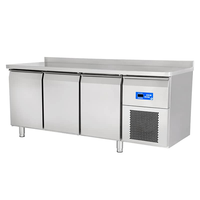 oztiryakiler 3 kapili monoblok yatay tip buzdolabi gn tipi tag 370 nmv 304 kalite