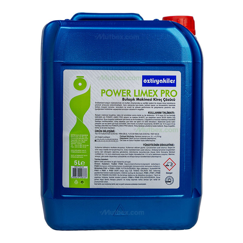 oztiryakiler bulasik makinesi icin kirec cozucu power limex 5 lt