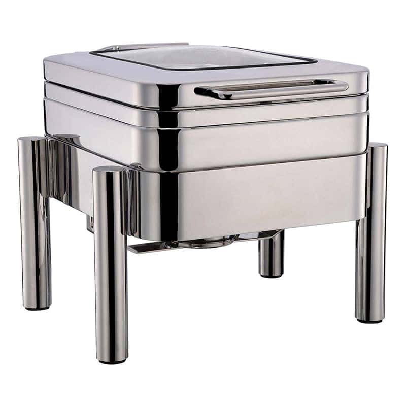 oztiryakiler chafing dish kare 4 lt ayakli